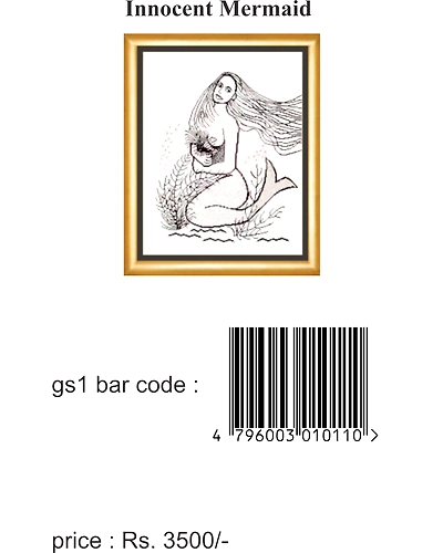 Innocent Mermaid Cross Stitch Kit-3