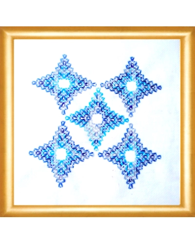 Friendly Stars Huck Embroidery Kit-985273-a02b4b61