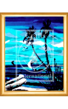 Blue Sky Scenery Cross Stitch Kit