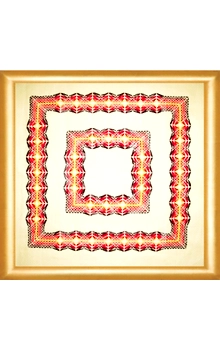 260 Huck Embroidery Cushion Design Kit