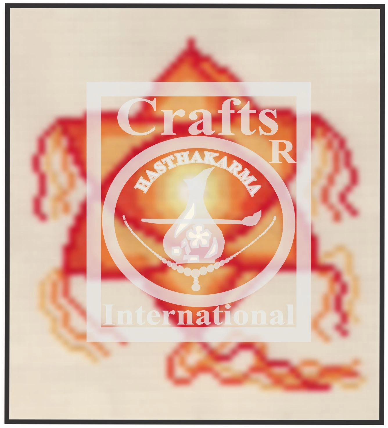 Star Vesak Lantern Cross Stitch Kit for Children-985273-769280ee