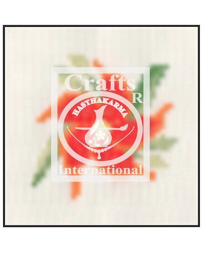 Star Flower Orange Cross Stitch Kit for Children-985273-664bc5c5