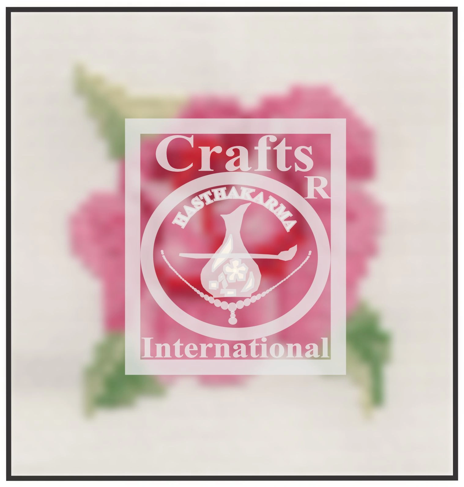 Rose Flower Cross Stitch Kit for Children-985273-099d531e