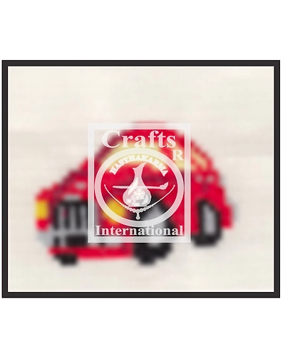 Car Cross Stitch Kit for Children-985273-6b00f5b0