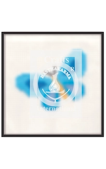 Blue Butterfly Cross Stitch Kit for Children