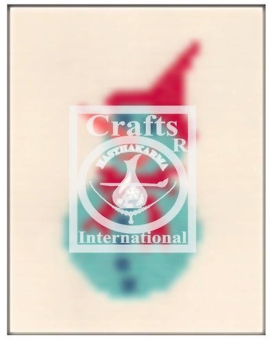 Snow Man Cross Stitch Kit for Children-4