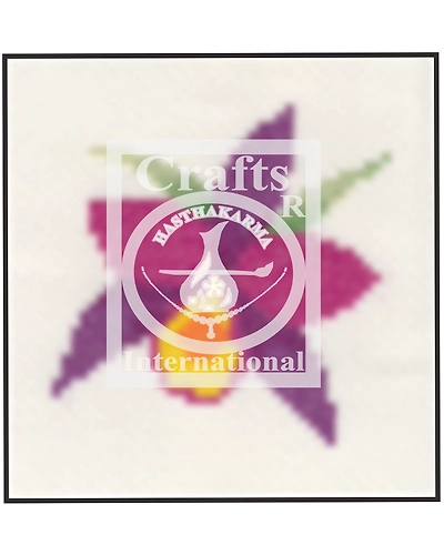 Orchid Flower Cross Stitch Kit for Children-4