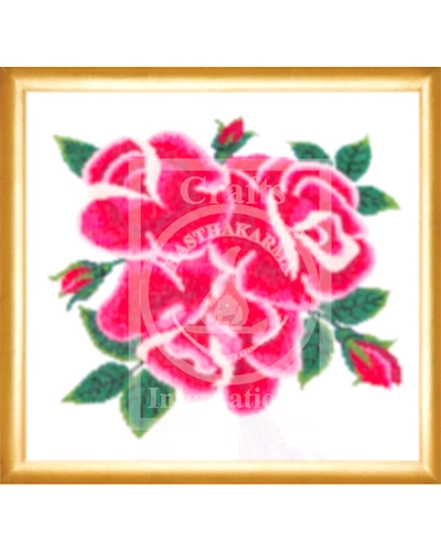 Three Roses Cross Stitch Kit-4