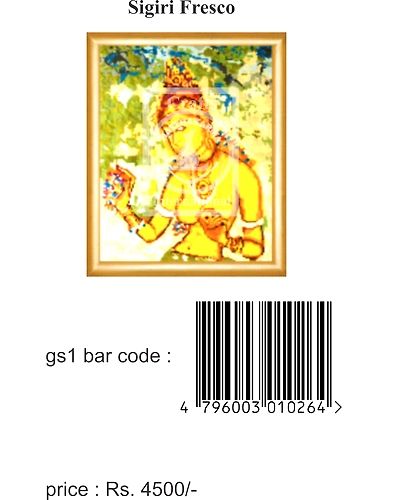 Sigiri Fresco Cross Stitch Kit-9