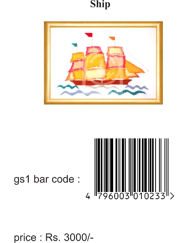 Ship Cross Stitch Kit-7