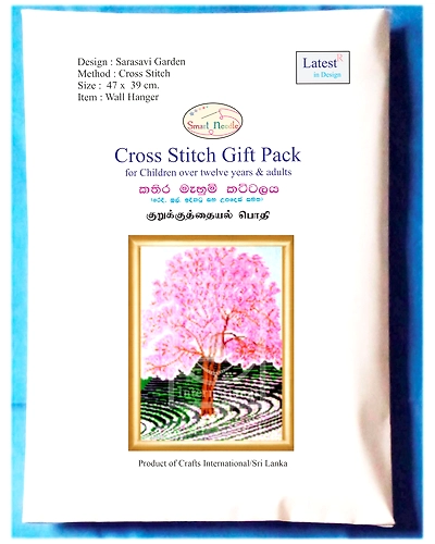 Sarasavi Garden Cross Stitch Kit-5