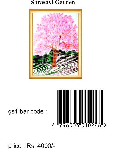 Sarasavi Garden Cross Stitch Kit-7