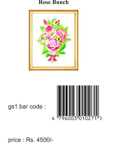 Rose Bunch Cross Stitch Kit-7