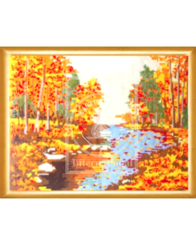 River Side Cross Stitch Kit-4