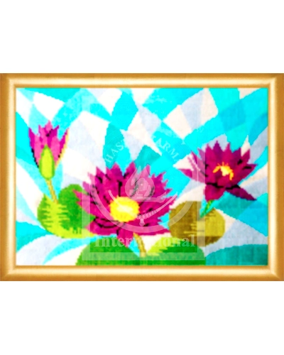 Nil Manel Vila Blue Cross Stitch Kit-4