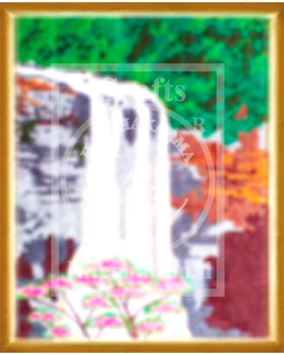 Laxapana Water Fall Cross Stitch Kit-4