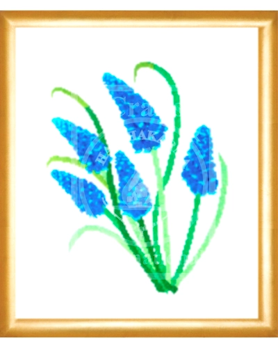 Hyacinth Bunch Cross Stitch Kit-5