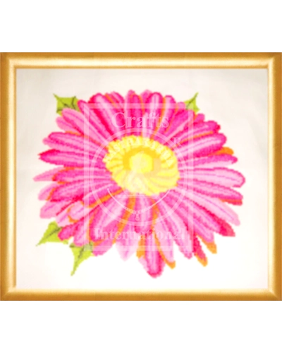 Gerbera Cross Stitch Kit-4