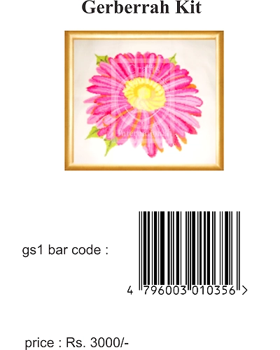 Gerbera Cross Stitch Kit-7