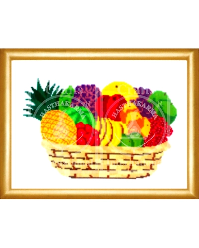 Fruit Basket Cross Stitch Kit-4