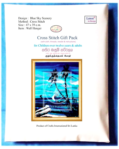 Blue Sky Scenery Cross Stitch Kit-5