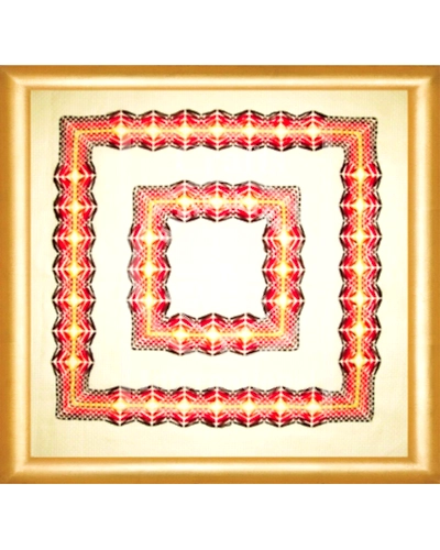 260 Huck Embroidery Cushion Design Kit-4