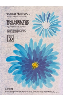 One Stroke Painting Guide - Daisy Art Practicing Board