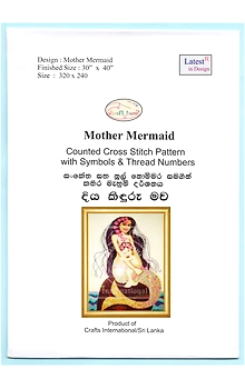 Cross Stitch Chart of Mother Mermaid