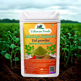 moringa spinach dhal powder