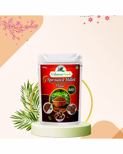 Sprouted Ragi Flour-250g-1