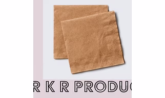 kraft napkin