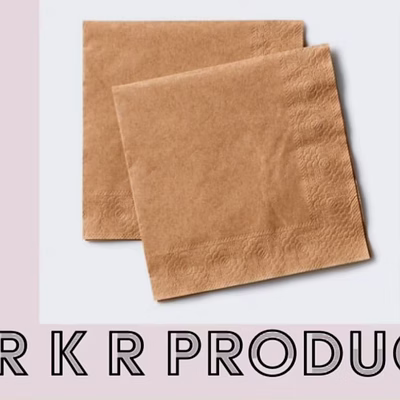 kraft napkin