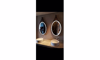 Hanging mirrors