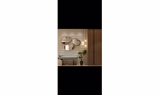 Fancy antique mirror for wall