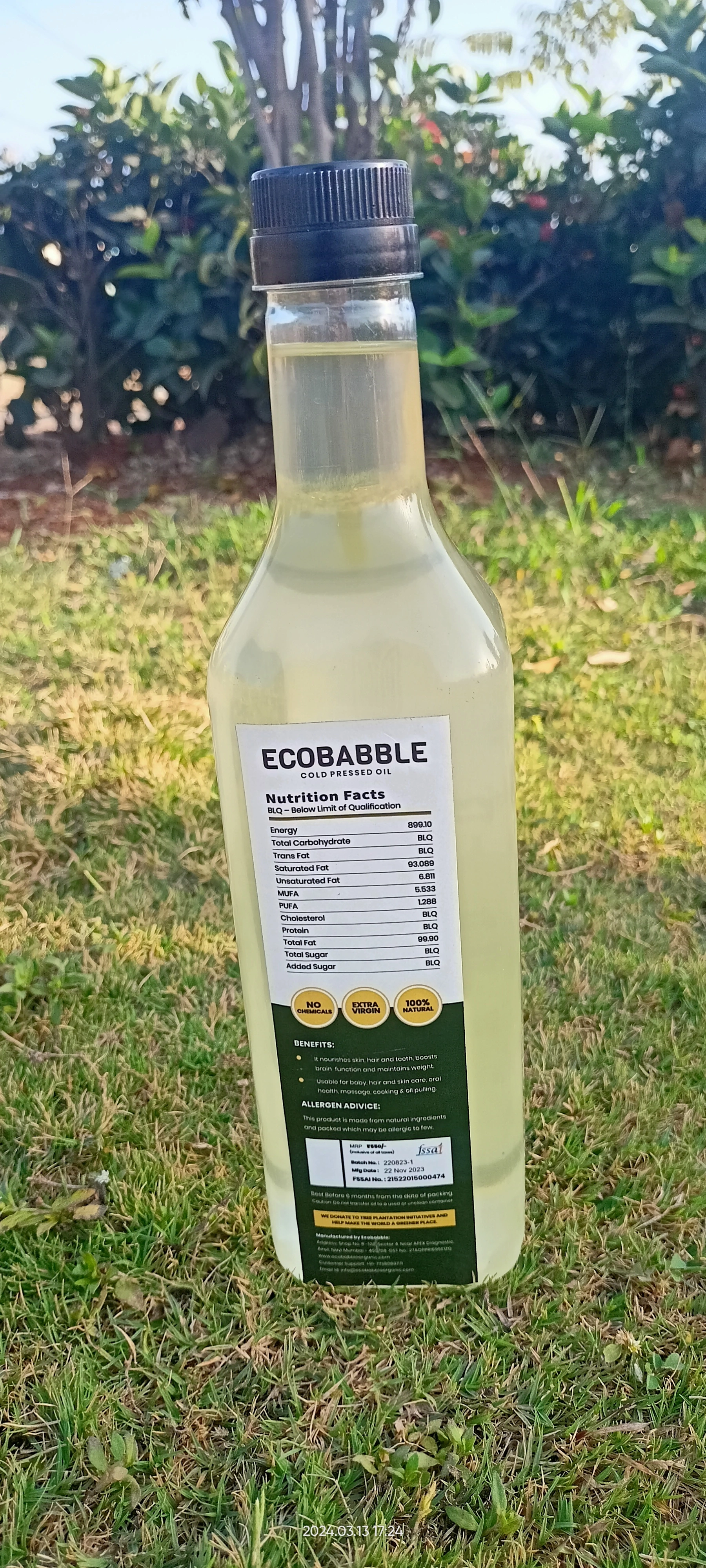 Ecobabble Cold Press Coconut Oil-2