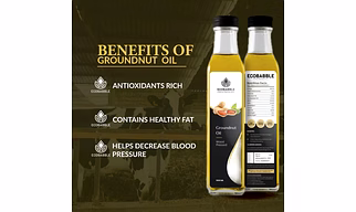 ECOBABBLE Cold Press Cooking Peanut Oil