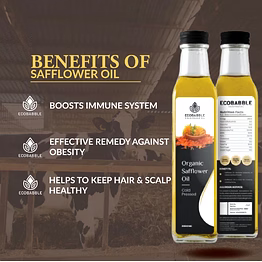 ecobabble cold press safflower oil
