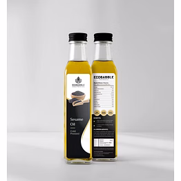 ecobabble cold press natural sesame oil