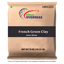 sorence natural french green cosmetic clay, packaging type: bag, packaging size: 25 kg