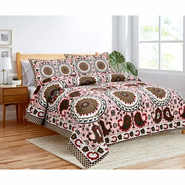 double bed size cotton fabric bedsheets size 108*108 inches