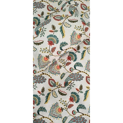 Ajrak print cotton fabric bedsheets size 95*108 inches-2