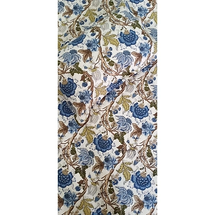 Ajrak print cotton fabric bedsheets size 95*108 inches-4