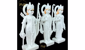 3feet Marble Ram Darbar Statue