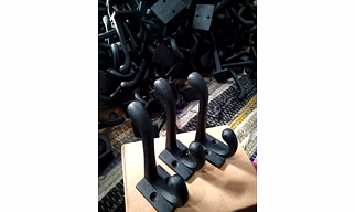 Customizable Cast Iron Coat Hooks - Enhance Your Space