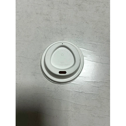 80 mm bagasse Lid for Paper Cup-2