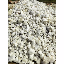 snow white glassy quartz