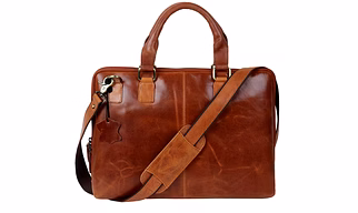 Crunch Leather Laptop Bag | Genuine Leather Briefcase for Professionals