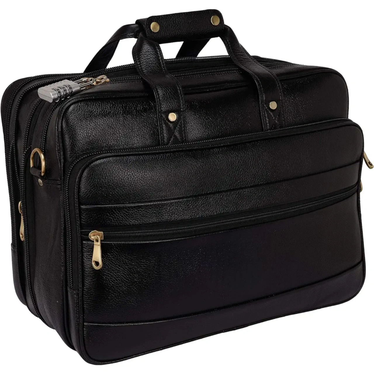 Leather Laptop Bag | Genuine Leather Briefcase for Professionals-12547812