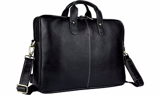 Buff Leather Laptop Bag | Premium Leather Briefcase for Professionals