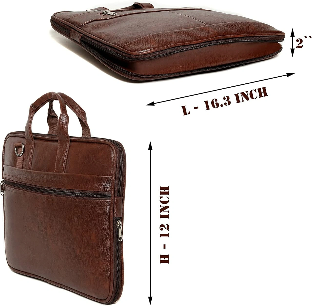 Stylish Leatherette Laptop Bag Durable &amp; Affordable for Professionals-4